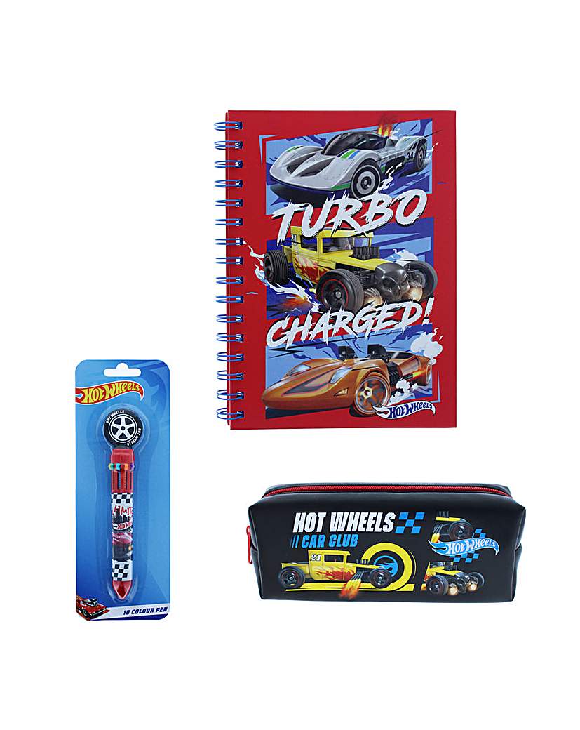 Hot Wheels Stationery Set