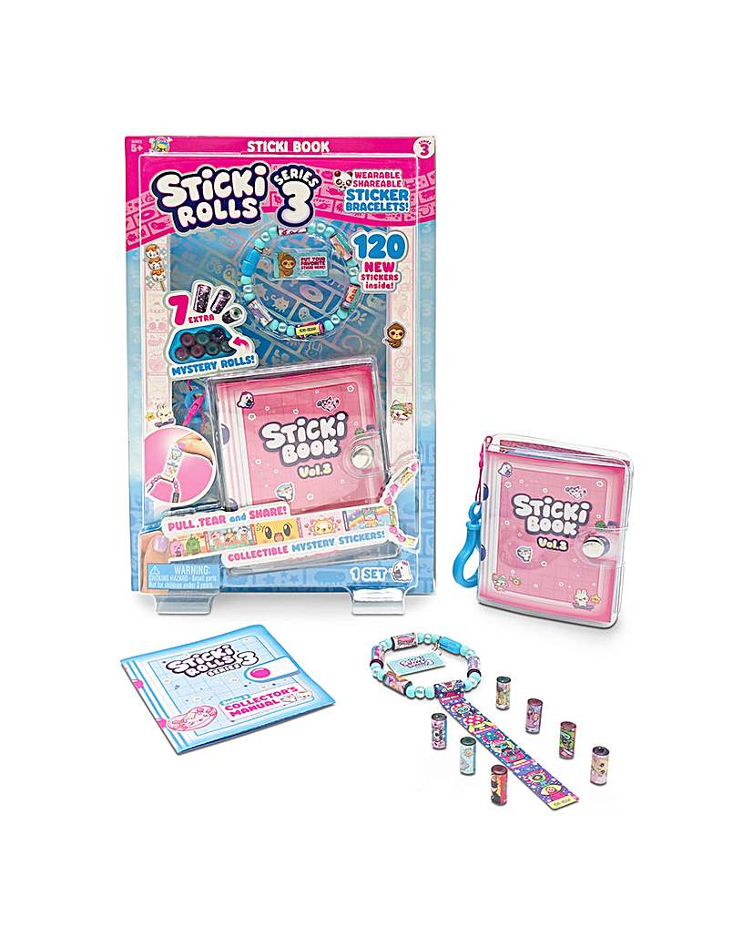Sticki Rolls Sticki Book Pack