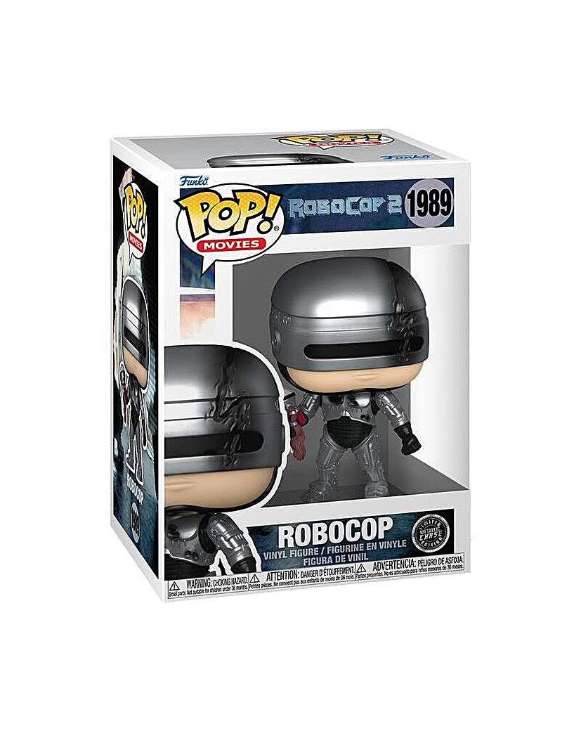 Pop! Vinyl Robocop (Metallic) w/ chase