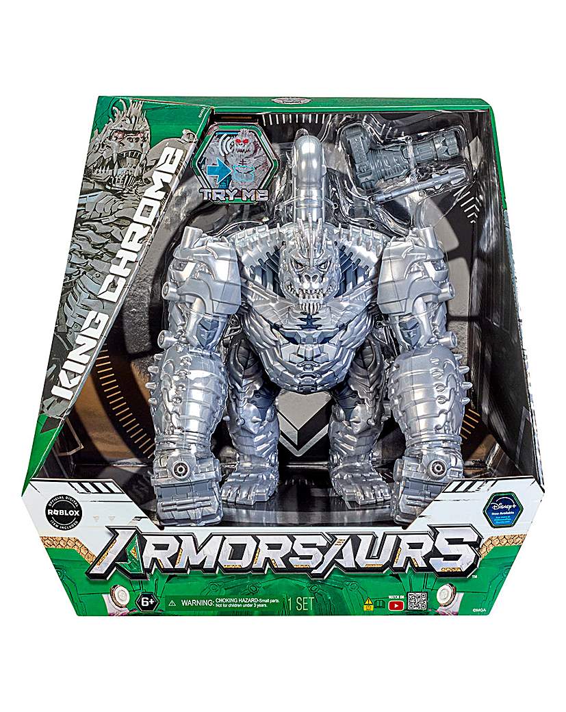 Armorsaurus Feature Villain King Chrome