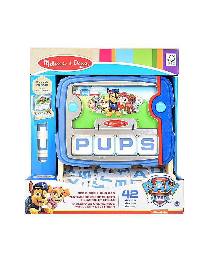 M&D Paw Patrol 2 See & Spell Pup Pad