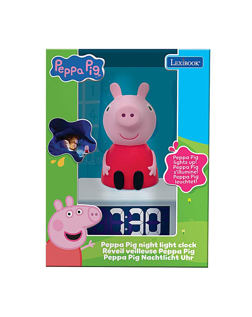 Peppa Pig Nighlight Alarm Clock