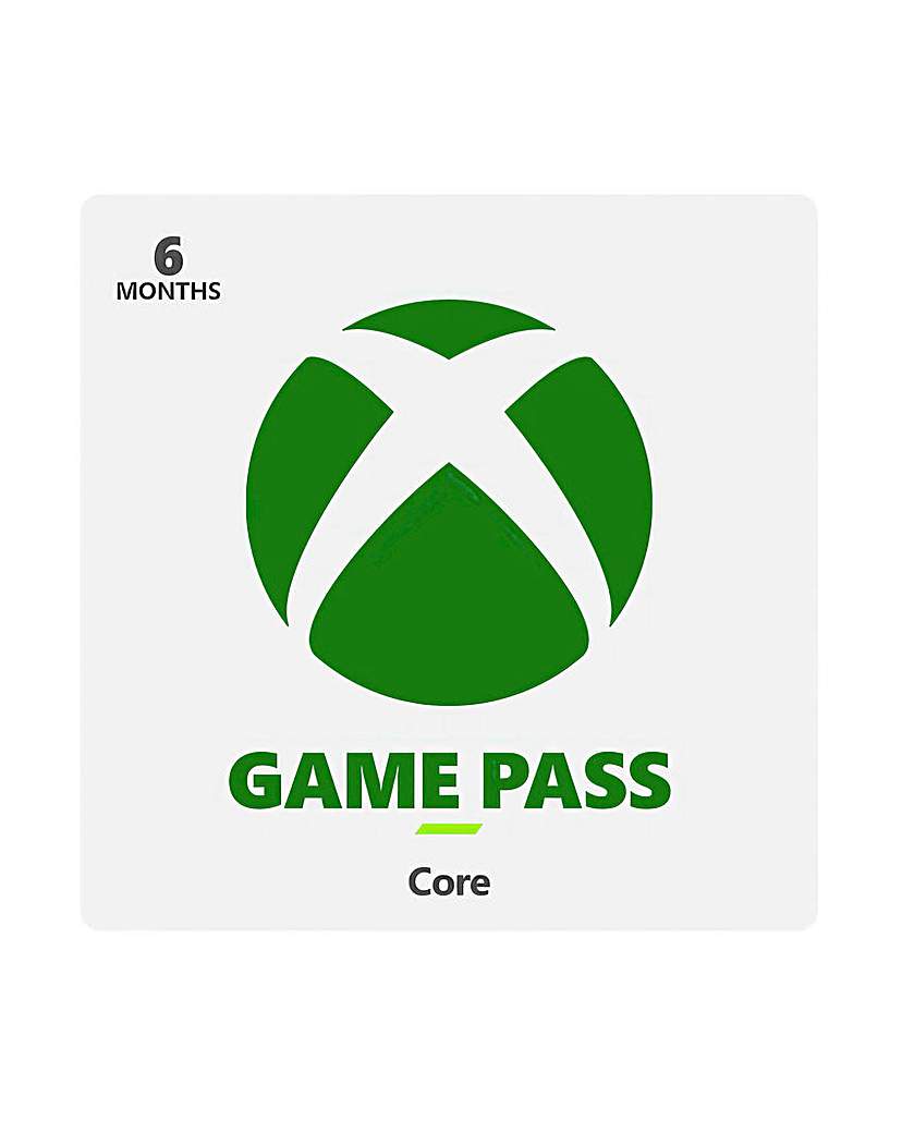 Xbox Game Pass Core 6 Month Membership