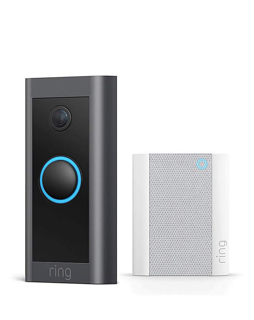 Wired Video Doorbell & Chime Bundle