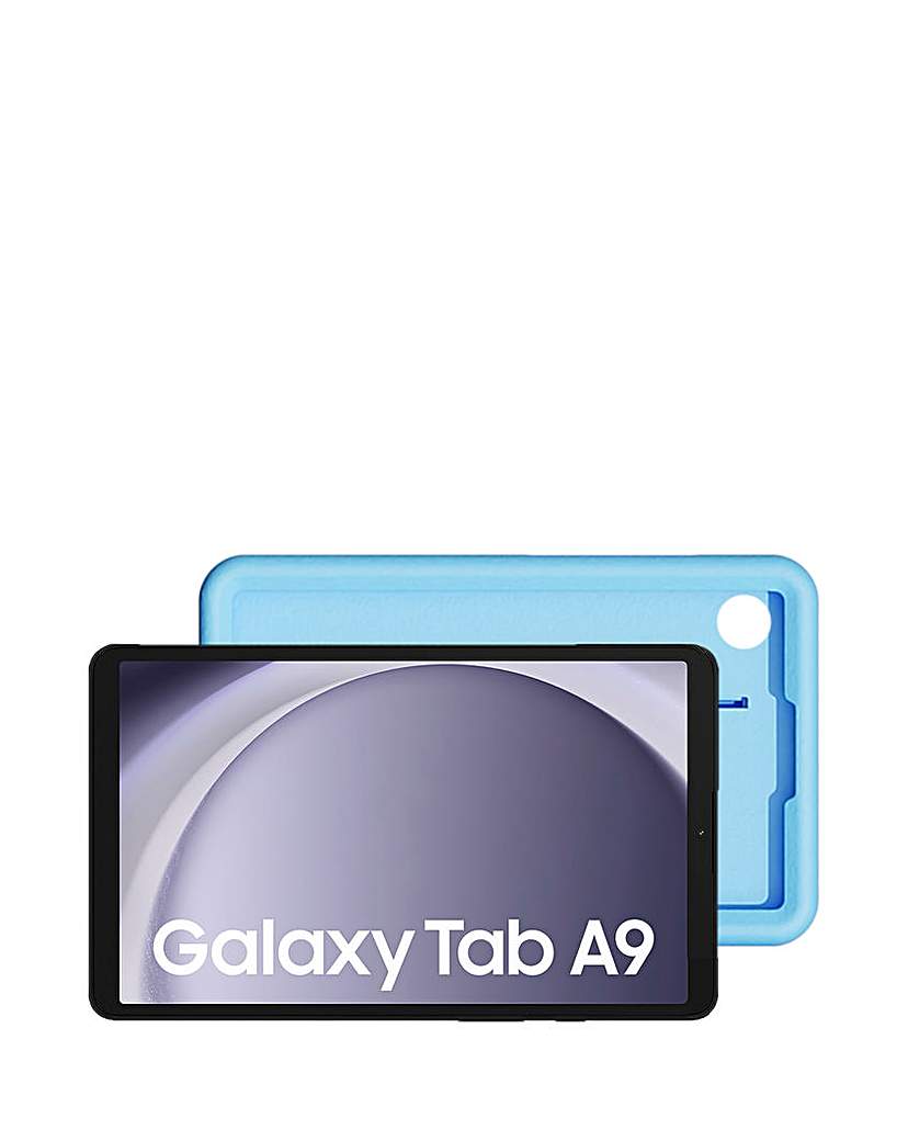 Galaxy Tab A9 with Kids Case- Grey/Blue