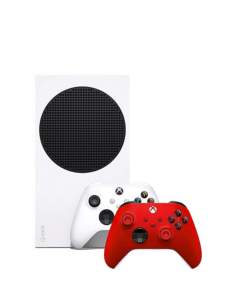 Xbox S & Pulse Red Wireless Cntrlr Bndl