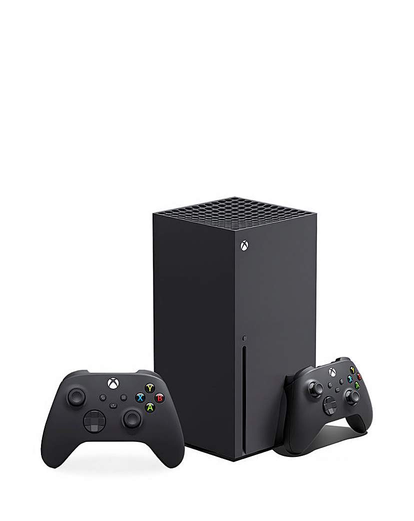 Xbox X & Carbon Blck Wrlss Cntrllr Bndl