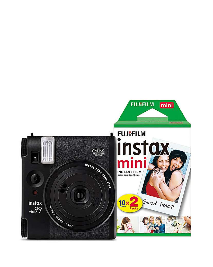 Instax Mini 99 Instant Camera + 20 Shots - Black