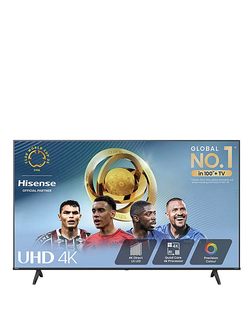 Hisense 43in Smart 4K UHD HDR LED TV