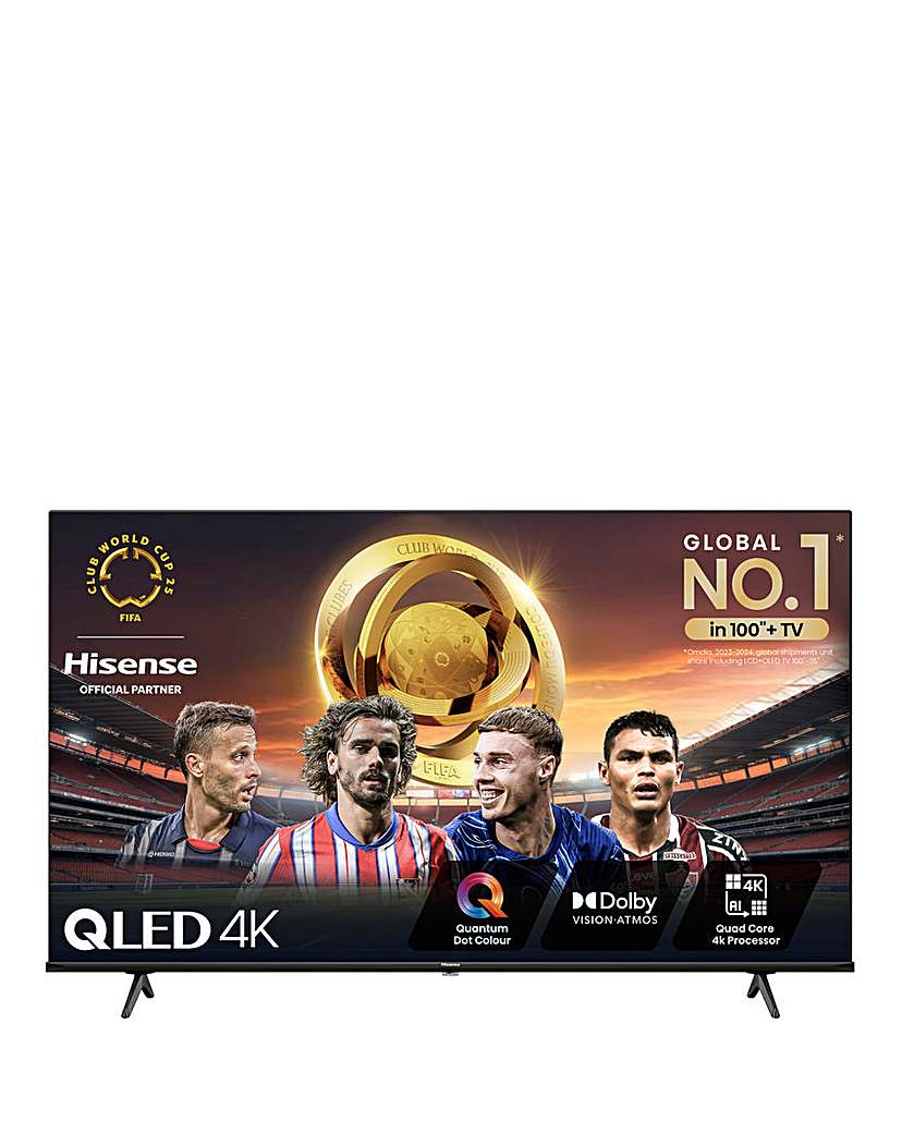 Hisense 55in Smart 4K UHD HDR QLED TV