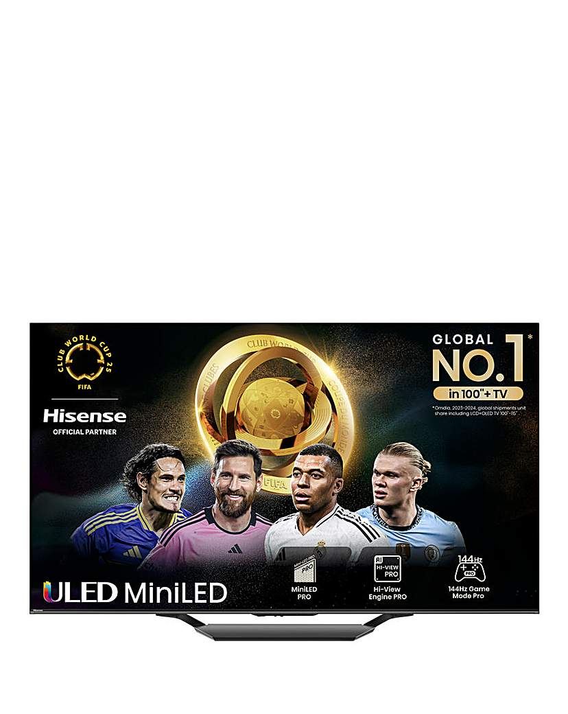 Hisense 55 Smart 4K UHD HDR Mini-LED TV