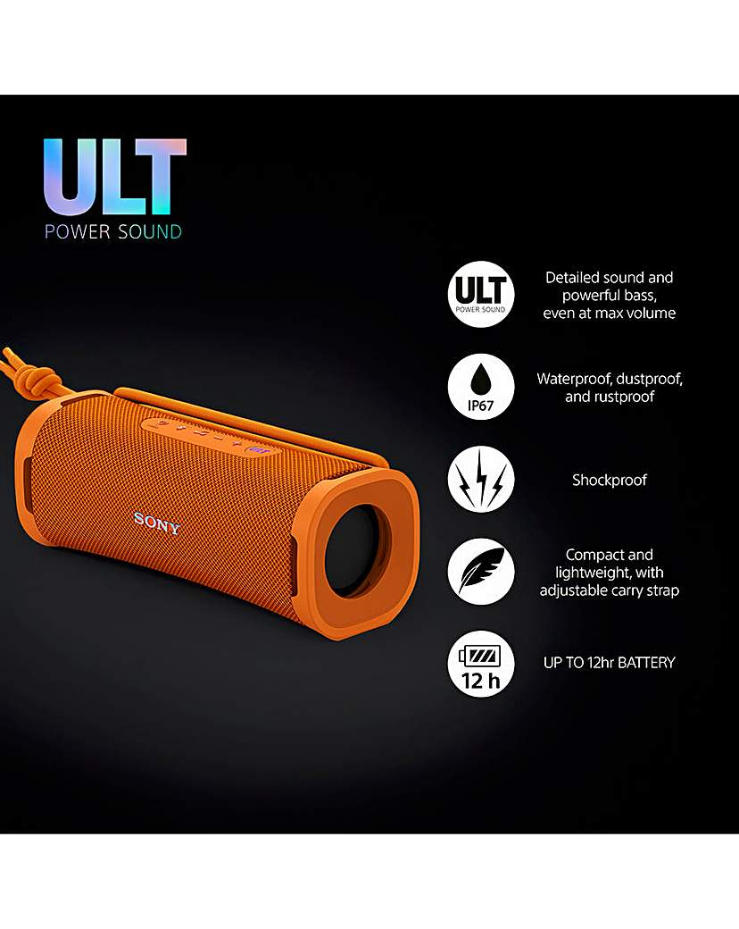 Sony ULT FIELD 1 Speaker - Orange