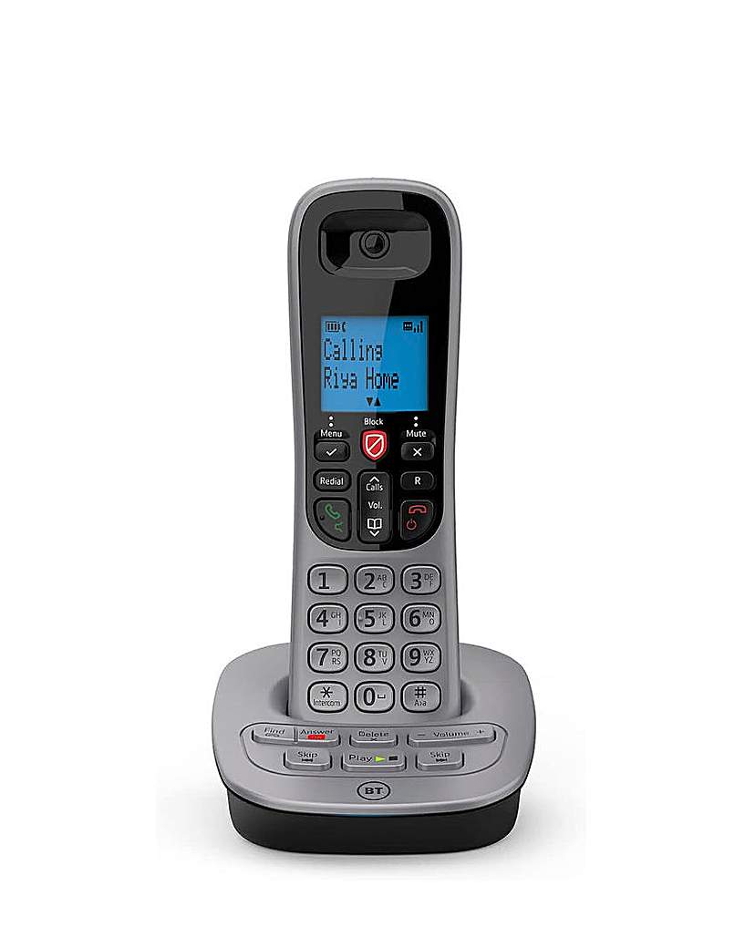 BT 7660 Single Silver Cordless Phone