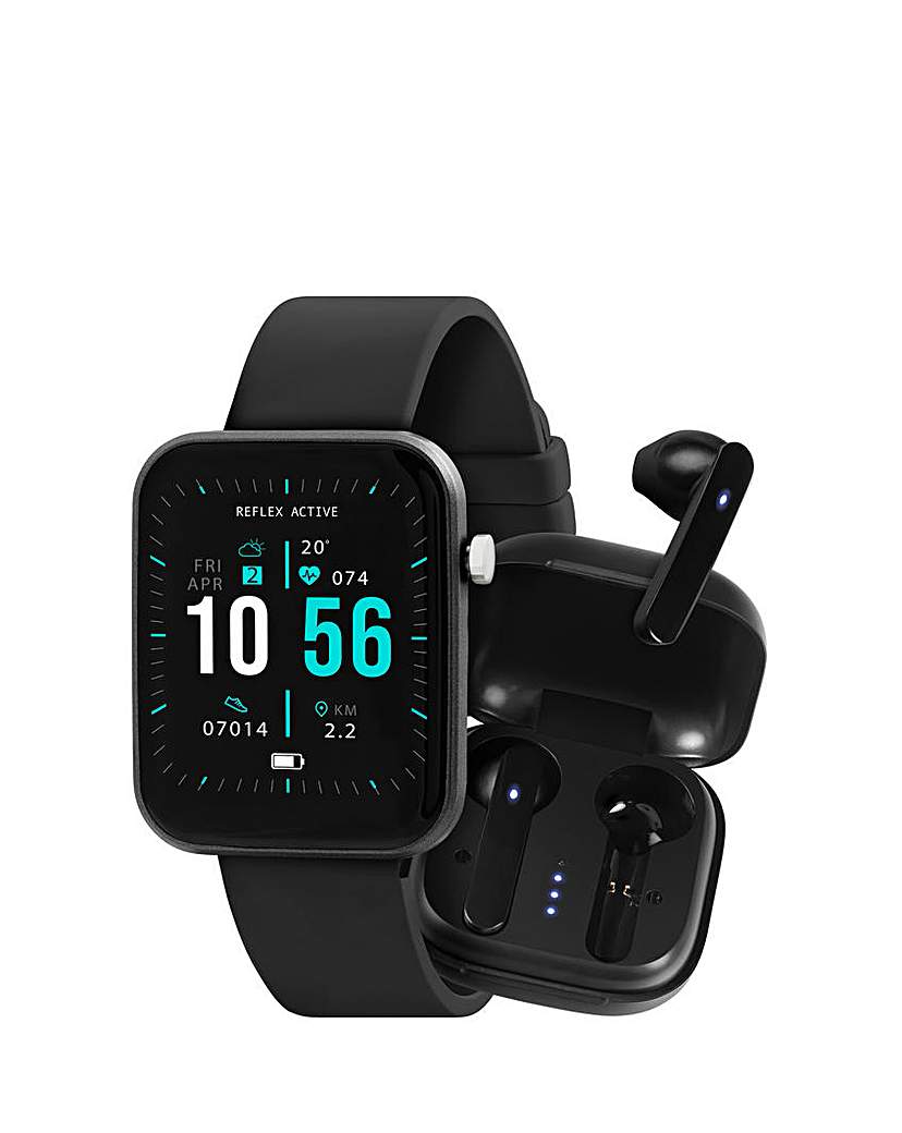 Reflex Active Series 13 Black Earbud Set - Black