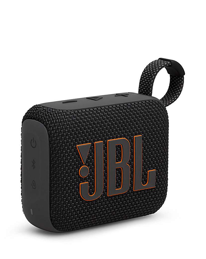 JBL GO 4 Compact Portable Speaker Black