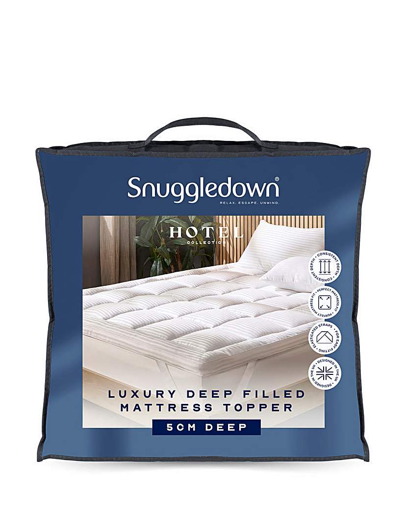 Snuggledown Luxury Mattress Topper 5 cm White …