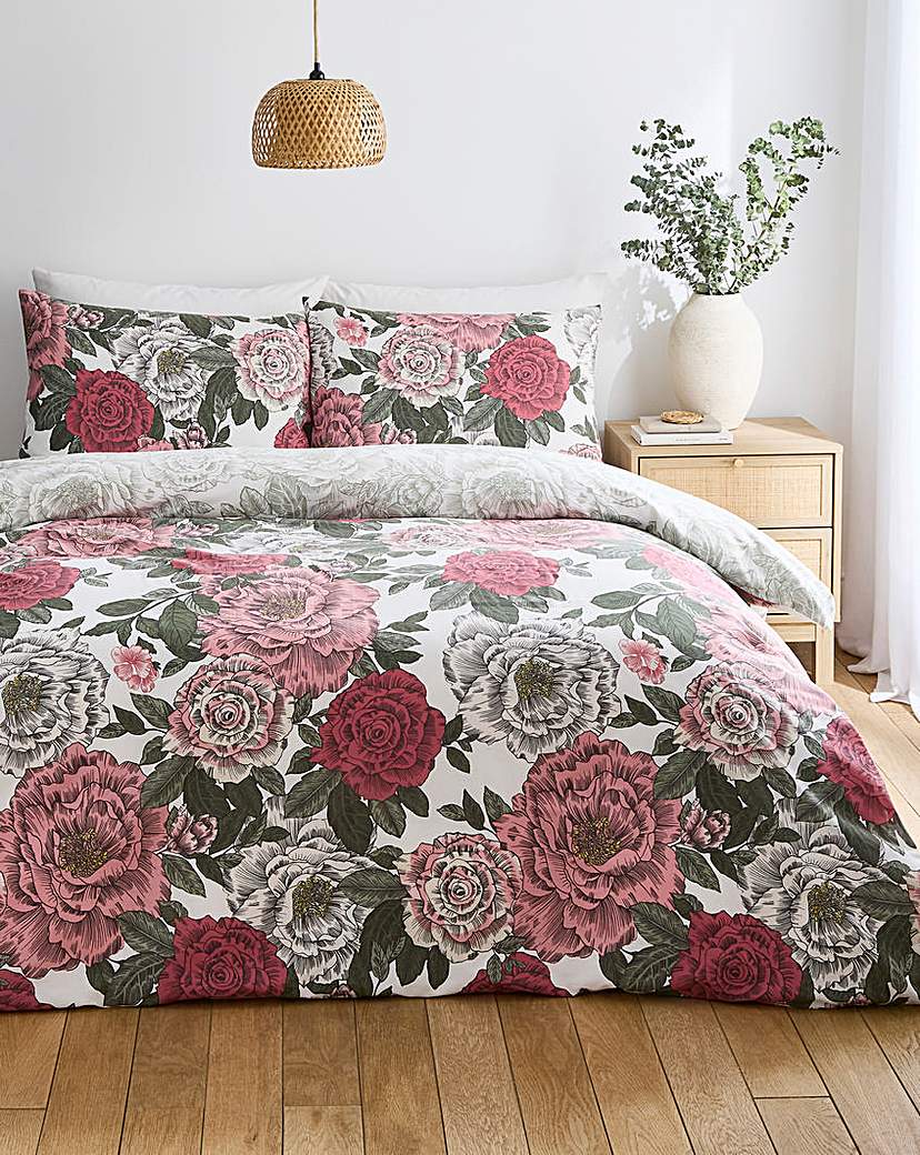 Florence Floral Duvet Cover Set Multi JD …