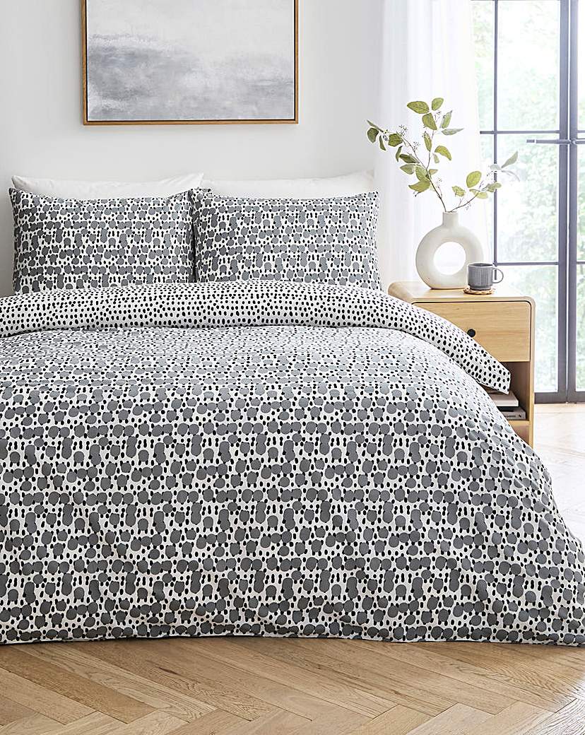 Nico Spot Duvet Cover Set Monochrome JD …