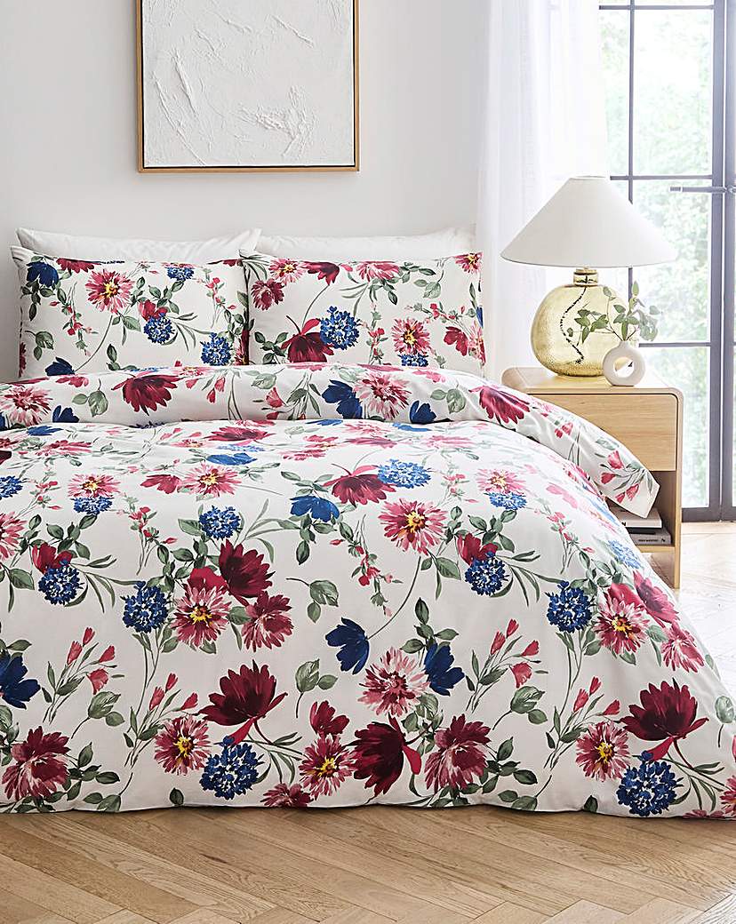 Tatton Floral Duvet Cover Set Multi JD …