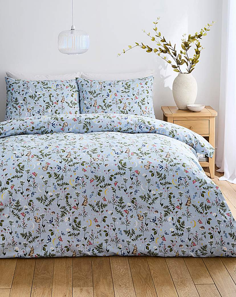 Summer Meadow Duvet Cover Set Blue JD …