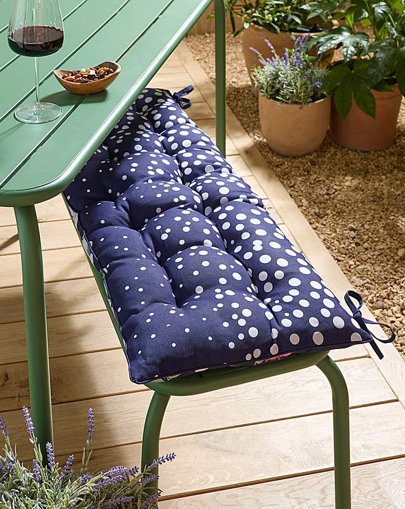 Joanna Hope Outdoor Benchpad with Spots Multi …