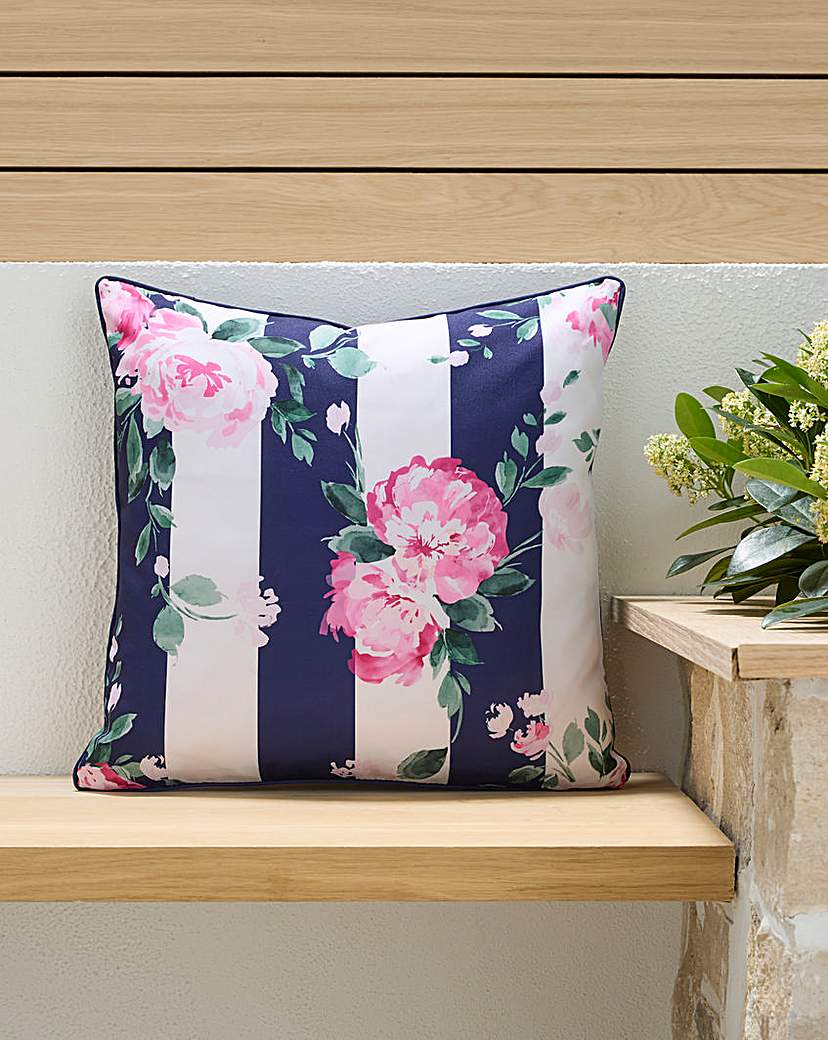 Joanna Hope Outdoor Cushion with Spots Multi …