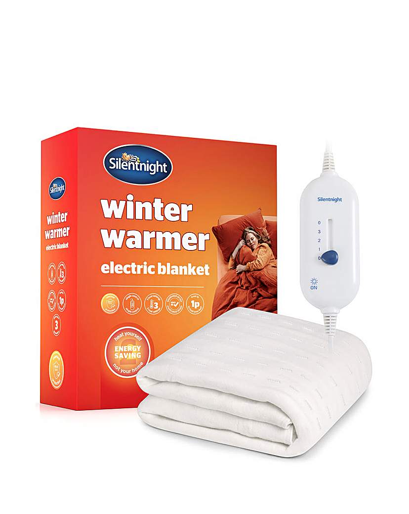 Silentnight Winter Warm Electric Blanket White Silentnight …