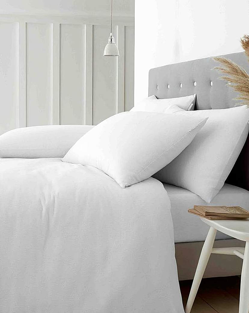 Catherine Lansfield Cotton Duvet Set White Catherine …