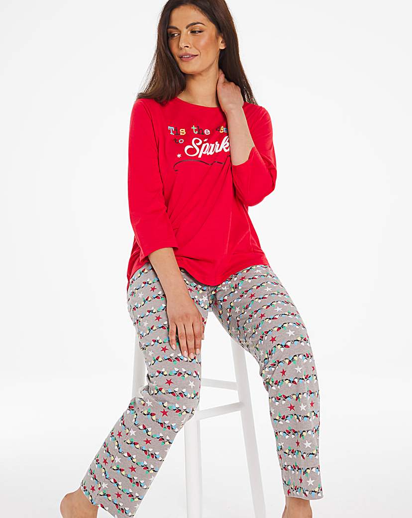 Pretty Secrets Long Sleeve Pyjama Set