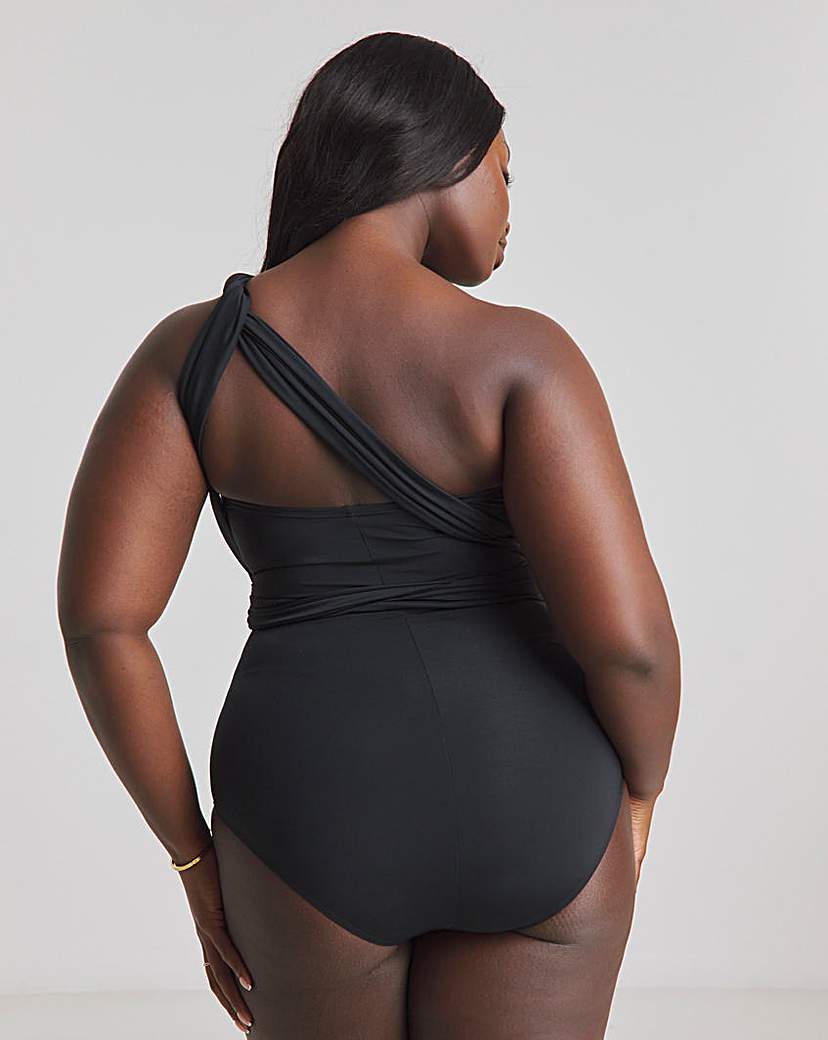 MAGISCULPT Black Convertible Swimsuit