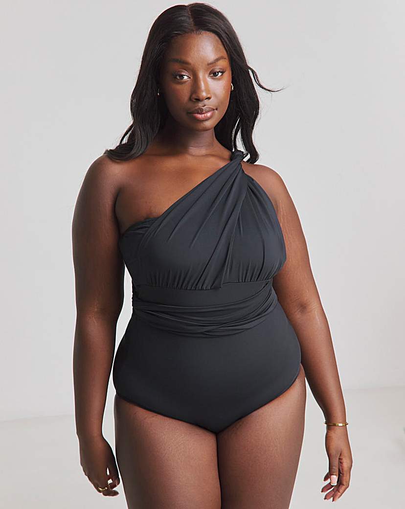 MAGISCULPT Black Convertible Swimsuit