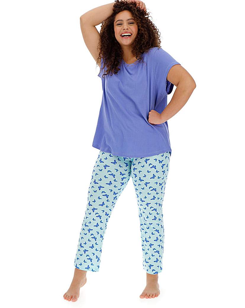 Image of Pretty Secrets Butterfly Short Sleeve PJ