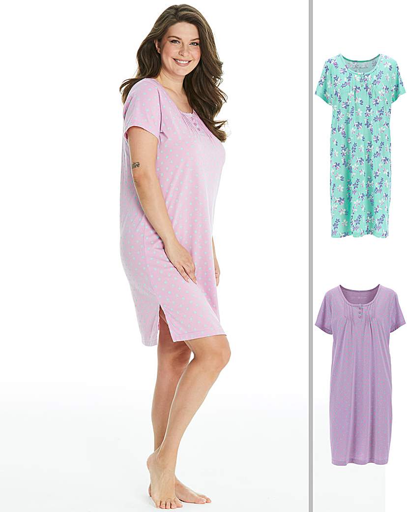 Image of Pretty Secrets 2 Pack Nighties 38in