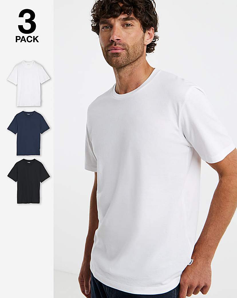Wrangler 3 Pack T-Shirt - Multi