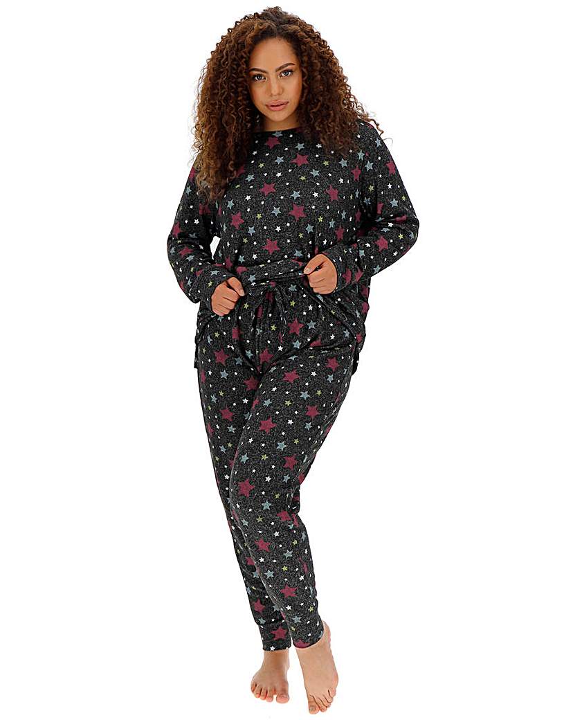 Image of Pretty Lounge Star Print Lounge Set