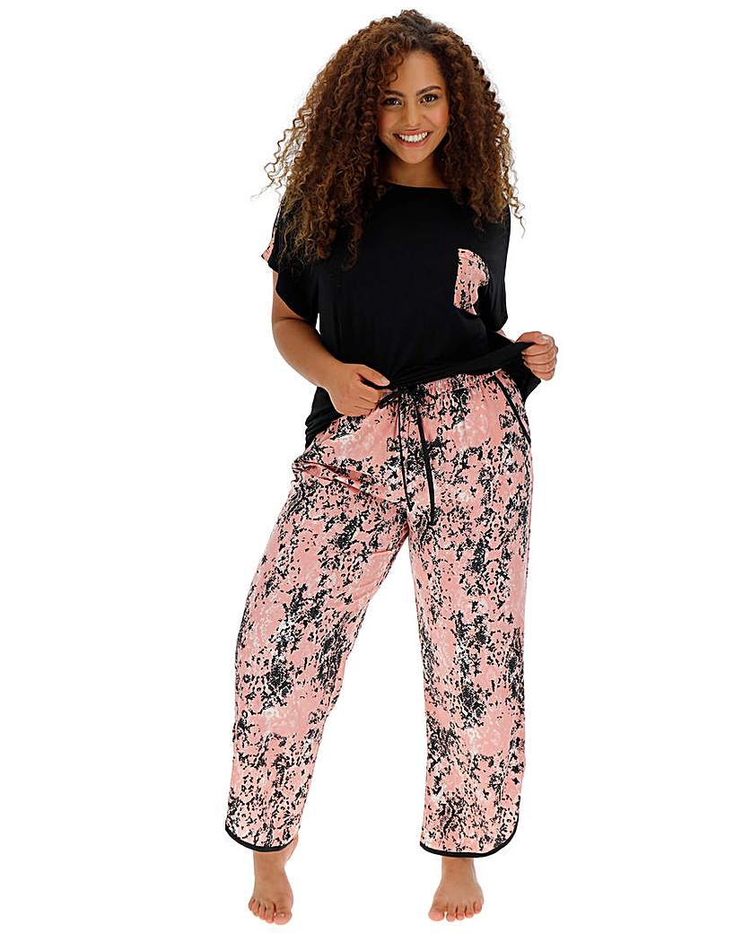 Image of Pretty Secrets Tshirt and Woven Pant Set