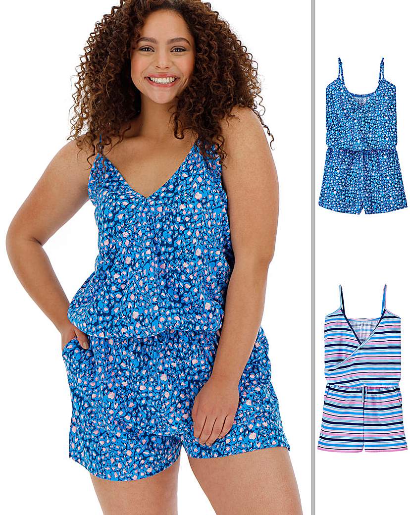 Image of Value Pack of 2 Wrap Playsuit