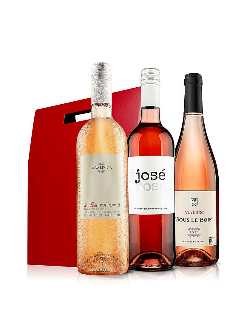 Virgin Wines Essential Rose Trio