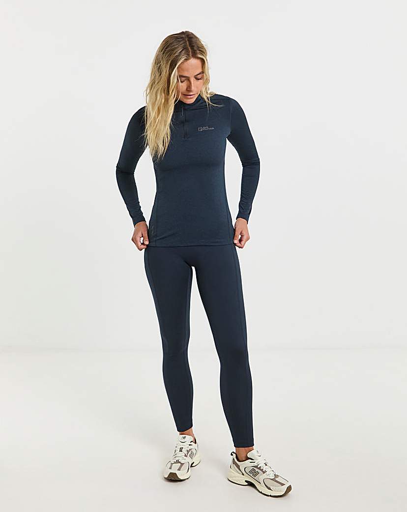 Jack Wolfskin Sky Thermal Half Zip Top