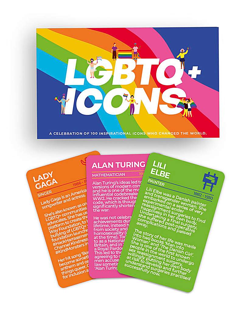 Pride LGBTQ+ Icons Cards