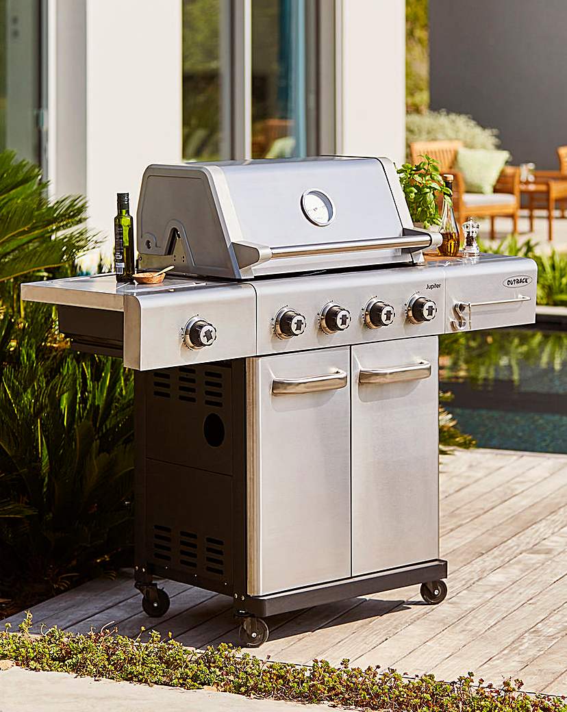 Outback Jupiter 4 Burner Hybrid BBQ