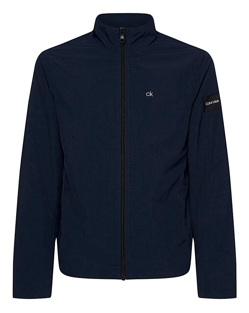 Image of Calvin Klein Nylon Hooded Jacket