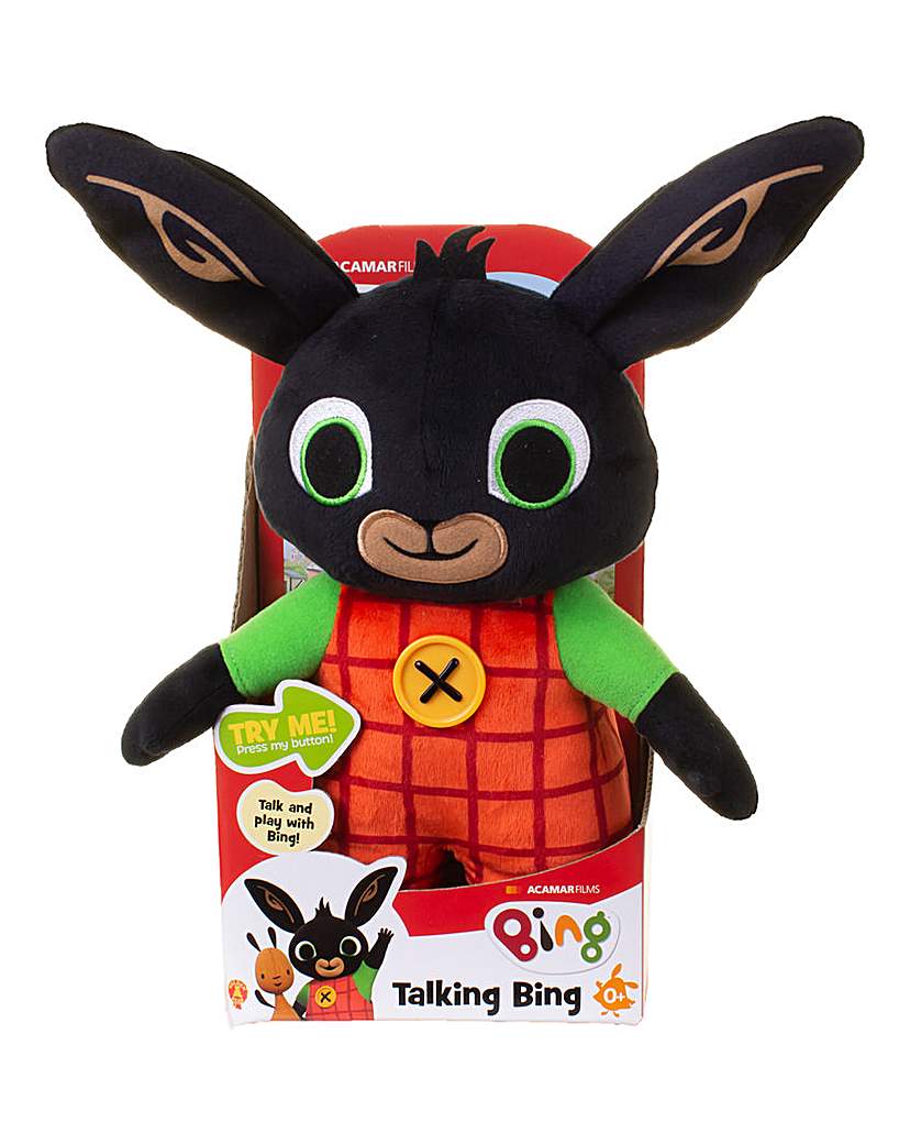 Image of Huggable Talking Bing Soft Toy