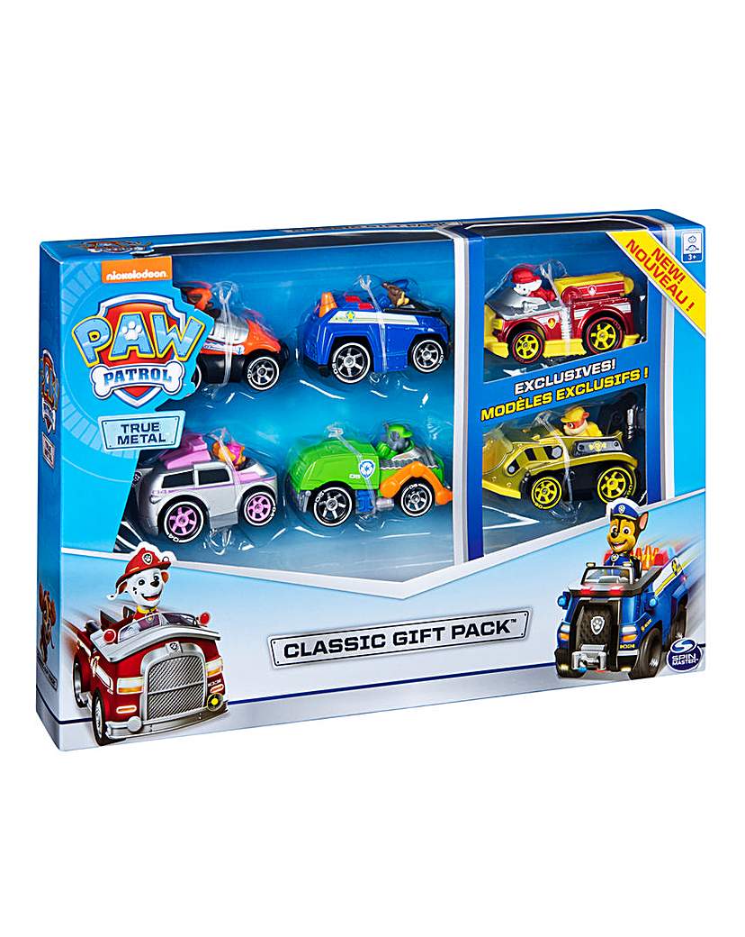 Image of Paw Patrol Die Cast 6 Pack Vehicles