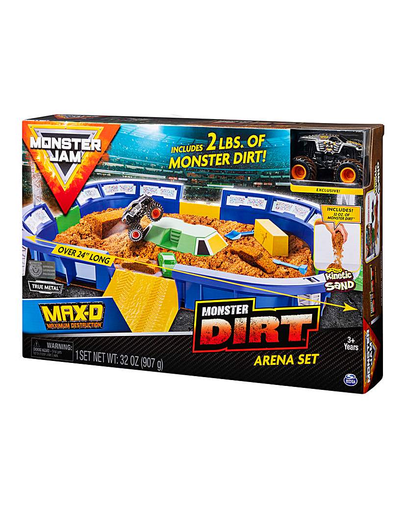 Image of Monster Jam Dirt Arena Playset