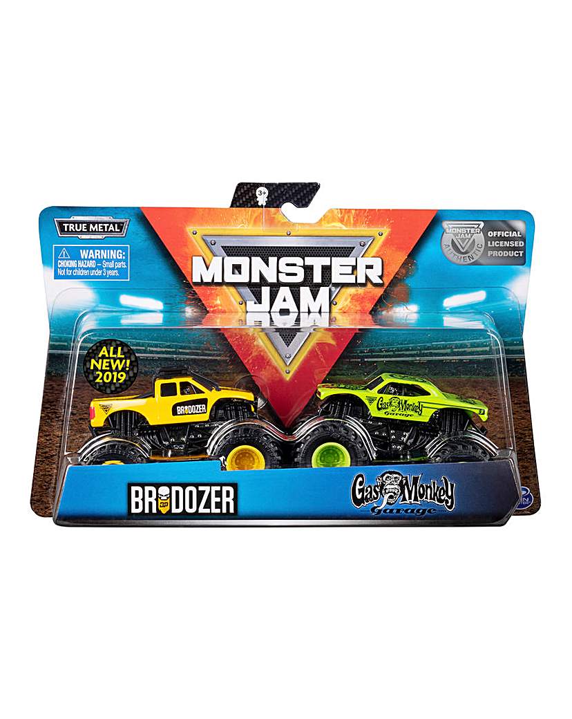 Image of Monster Jam 2 Pack Monster Trucks
