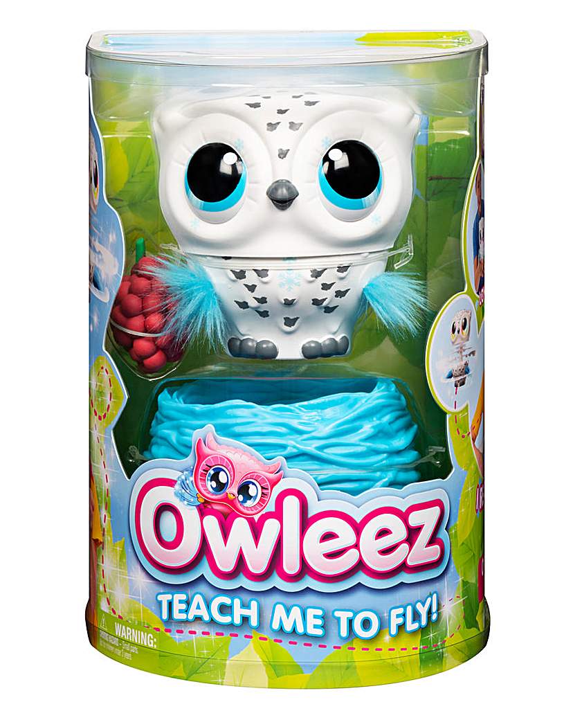 Image of Owleez Interactive Pet White