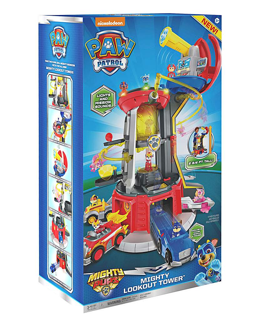 Image of Paw Patrol SuperPaws Look Out Tower