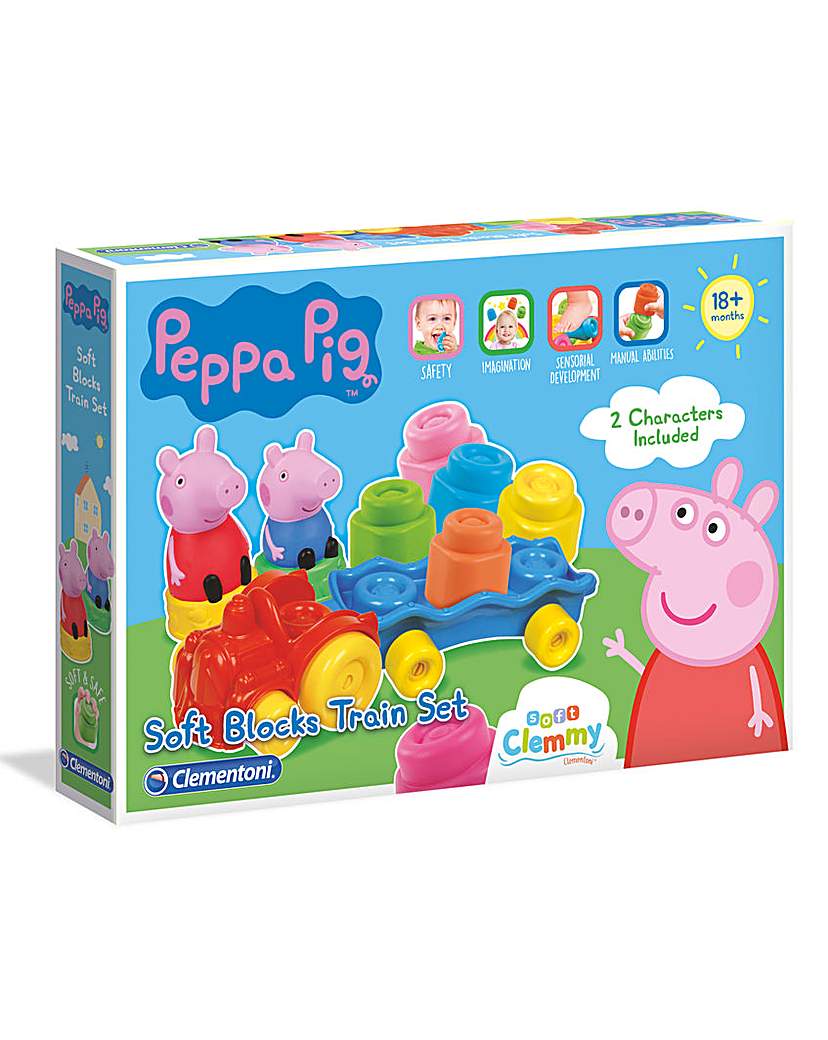 Image of Baby Clementoni Peppa Pig Train Set