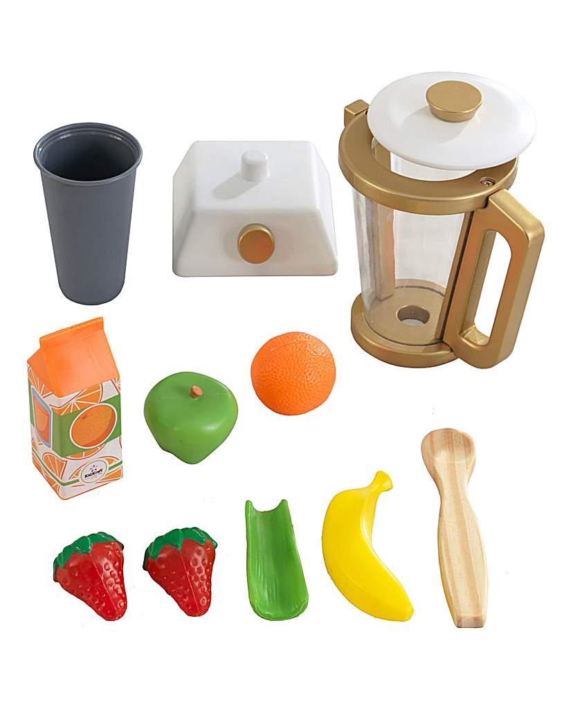 Image of Kidkraft Wooden Smoothie Set - Metallics